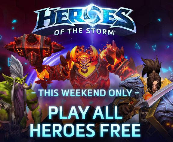 Heroes of the Storm: All the Heroes will be Available Over The Next Weekend