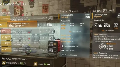 lightweight m4 blueprint