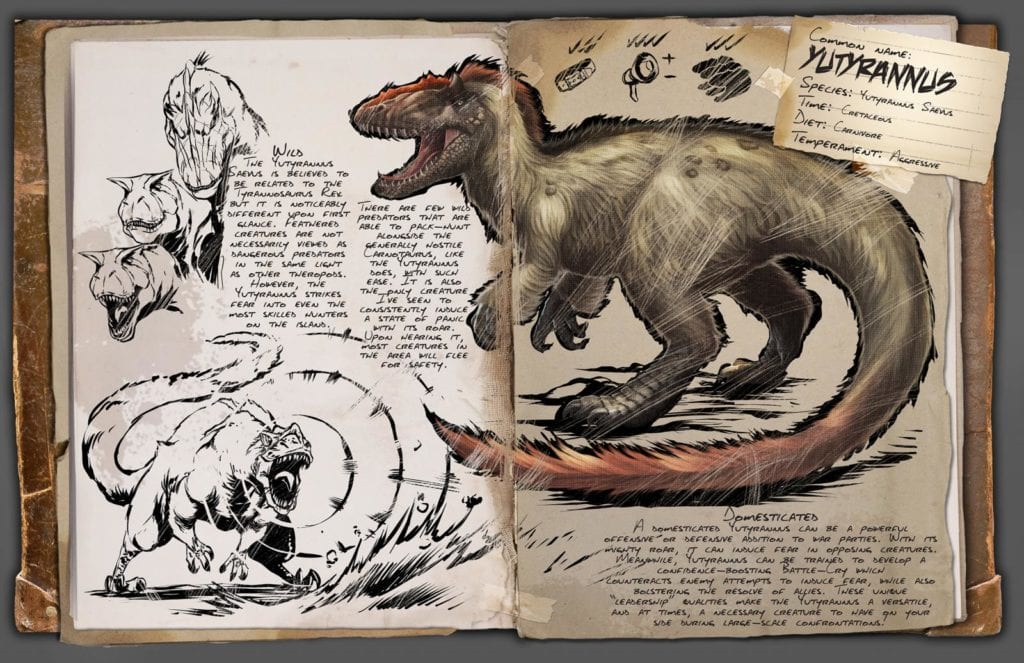 ARK: Yutyrannus is Revealed