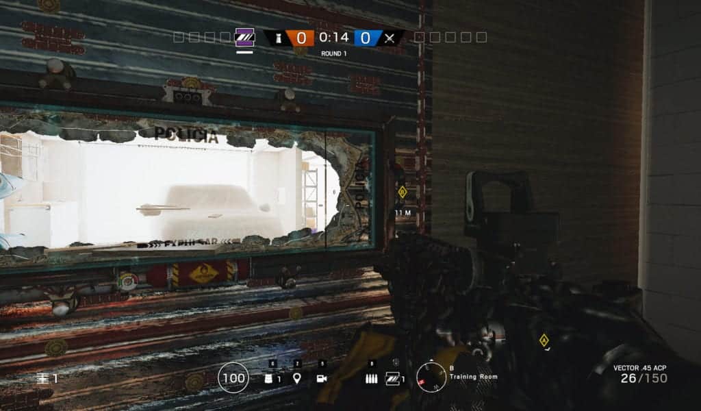 Mira's black mirror back