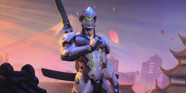 Genji from Heroes of the Storm