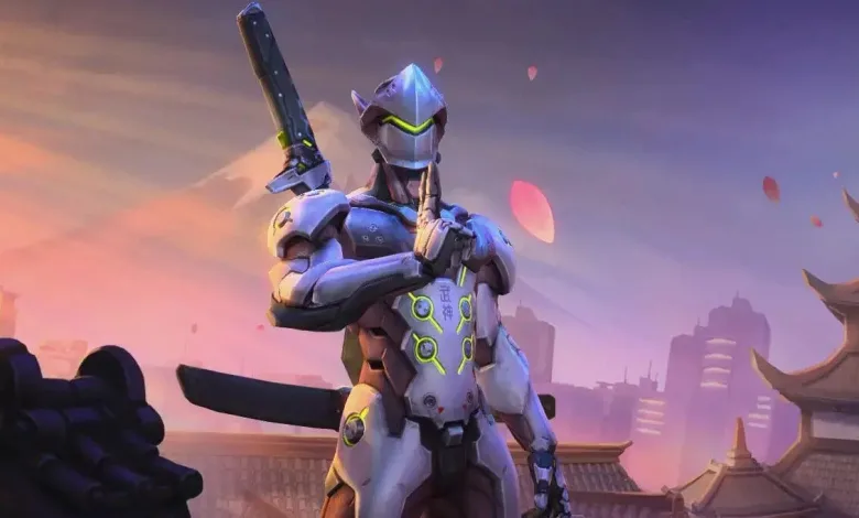 Genji from Heroes of the Storm
