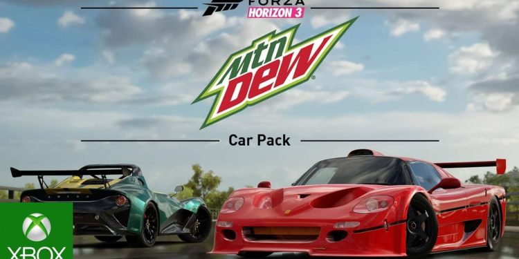 Mountain Dew Car Pack Image