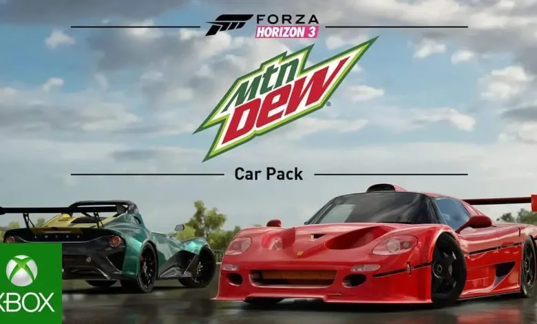 Mountain Dew Car Pack Image