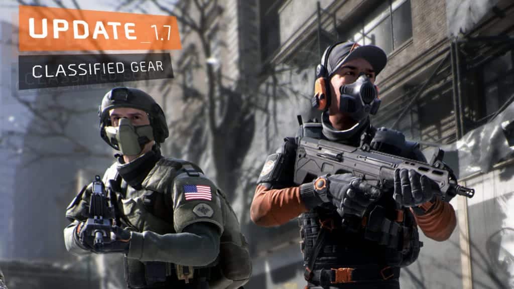 The Division 1.7 Classified Gear