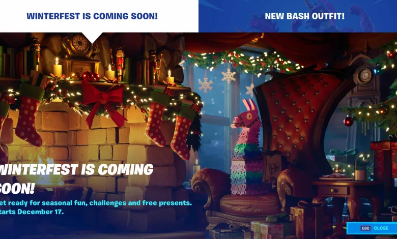 Fortnite Winterfest