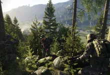 Arma Reforger Soldiers in a lavish environment