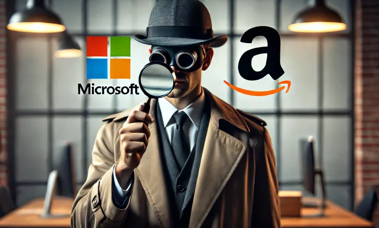 Investigating Microsoft and Amazon