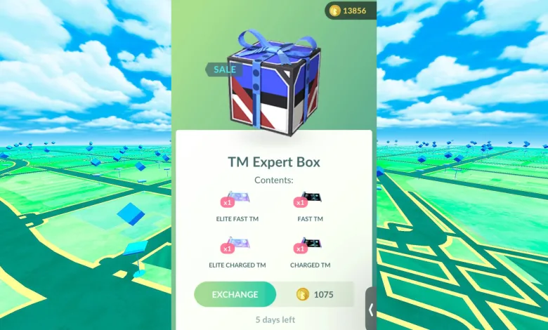 Pokemon Go TM Expert Box