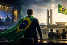 AI-generated editorial image for Brazil just put esports inside the government