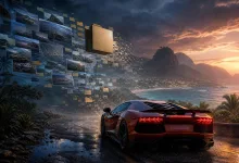 AI-generated editorial image for A huge Forza Horizon 6 file leak is circulating online