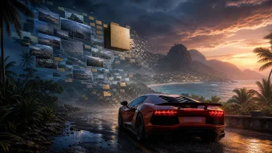 AI-generated editorial image for A huge Forza Horizon 6 file leak is circulating online