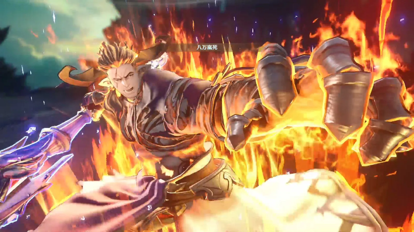 Gallanza fighting in Granblue Fantasy: Relink Endless Ragnarok