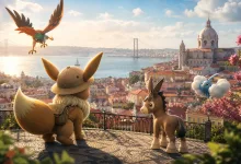 AI-generated editorial image for Pokémon GO is taking City Safari to Lisbon in 2026