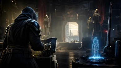 AI-generated editorial image for SWTOR 7.9b focuses on cleanup, not new content