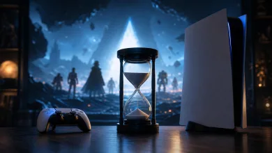 AI-generated editorial image for That new PlayStation timer has PS5 fans watching June 2 closely