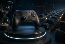 AI-generated editorial image for Valve gives Steam Controller shoppers a better idea of the wait