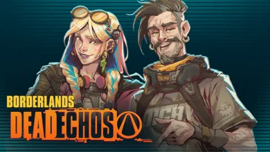 Illustration of two Borderlands: Dead ECHOs characters beside the podcast title