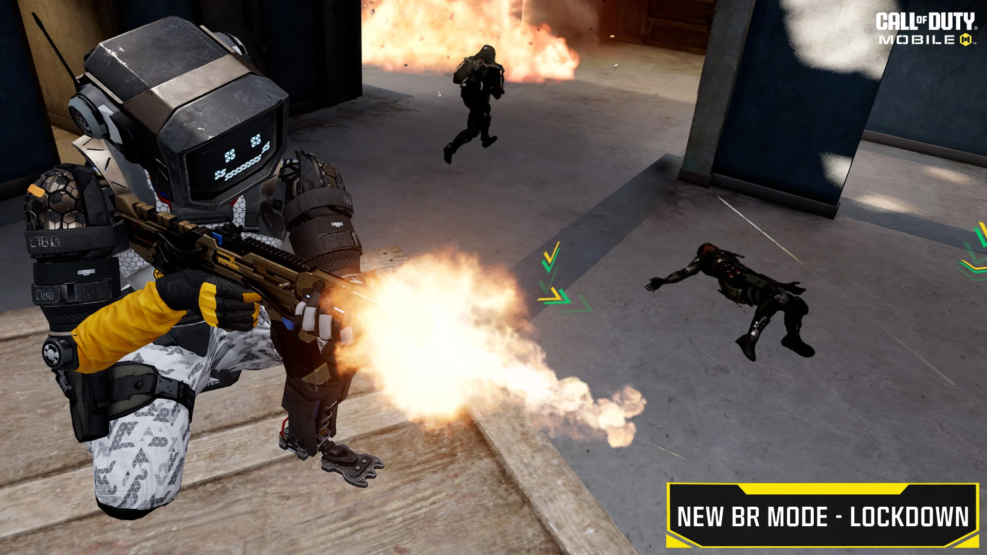 Call of Duty: Mobile players battling in the Lockdown Battle Royale mode