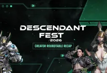 Descendant Fest 2026 Creator Roundtable Recap artwork showing three characters from The First Descendant