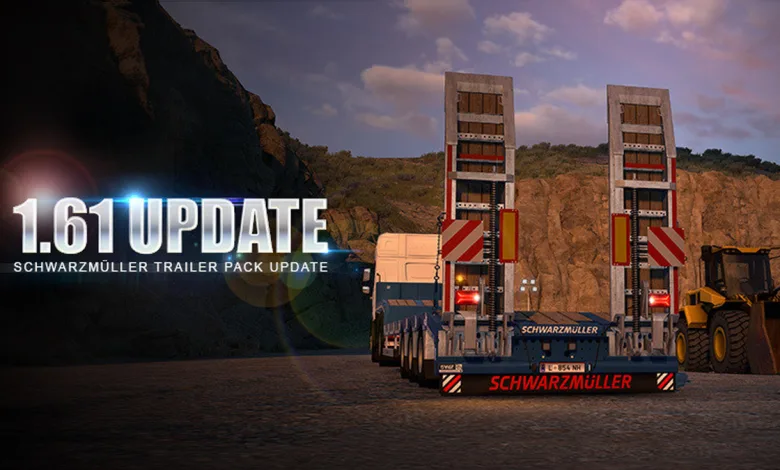 Euro Truck Simulator 2's 1.61 Update Is Refreshing a Popular Trailer Pack