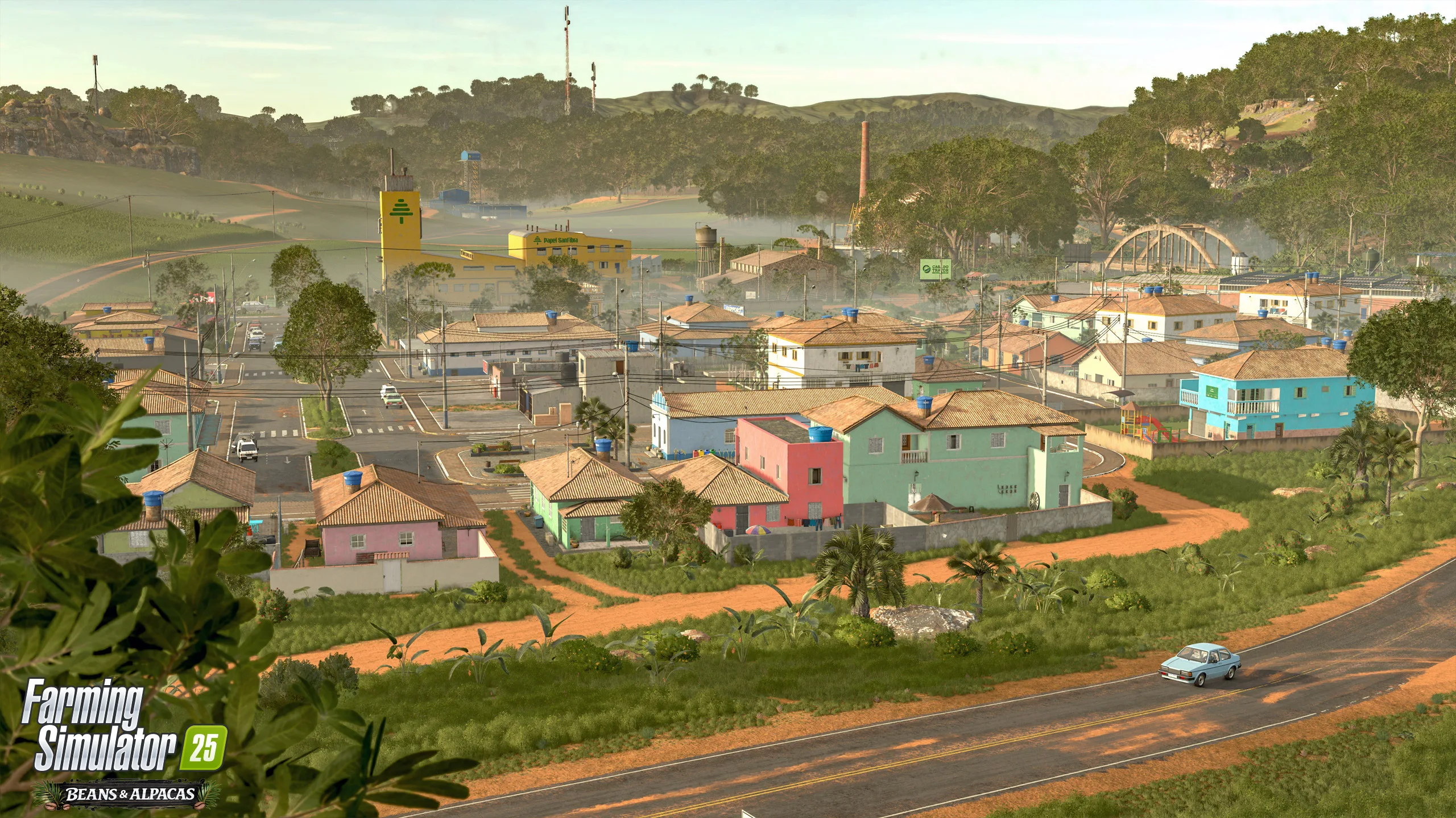 A Brazilian-inspired town in the Catuaí region