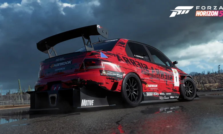 Forza Horizon 5 puts a race-bred Mitsubishi on this week's prize board