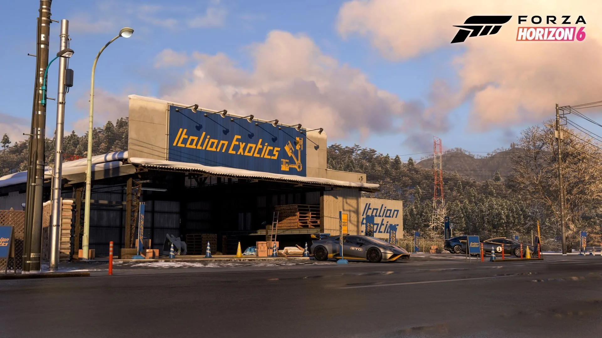 Italian Exotics dealership in Forza Horizon 6