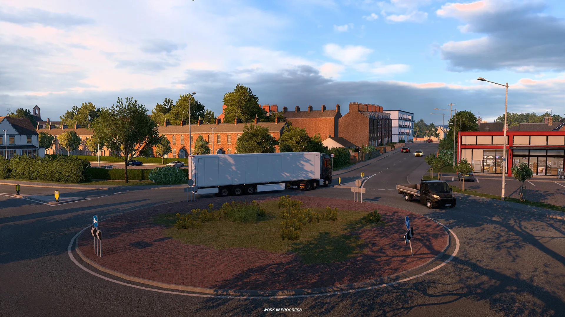Euro Truck Simulator 2 port and industrial area in Inverness