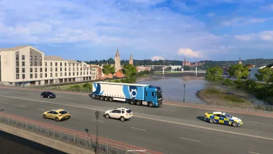 Inverness joins Euro Truck Simulator 2's UK rebuild with a look at the Highlands