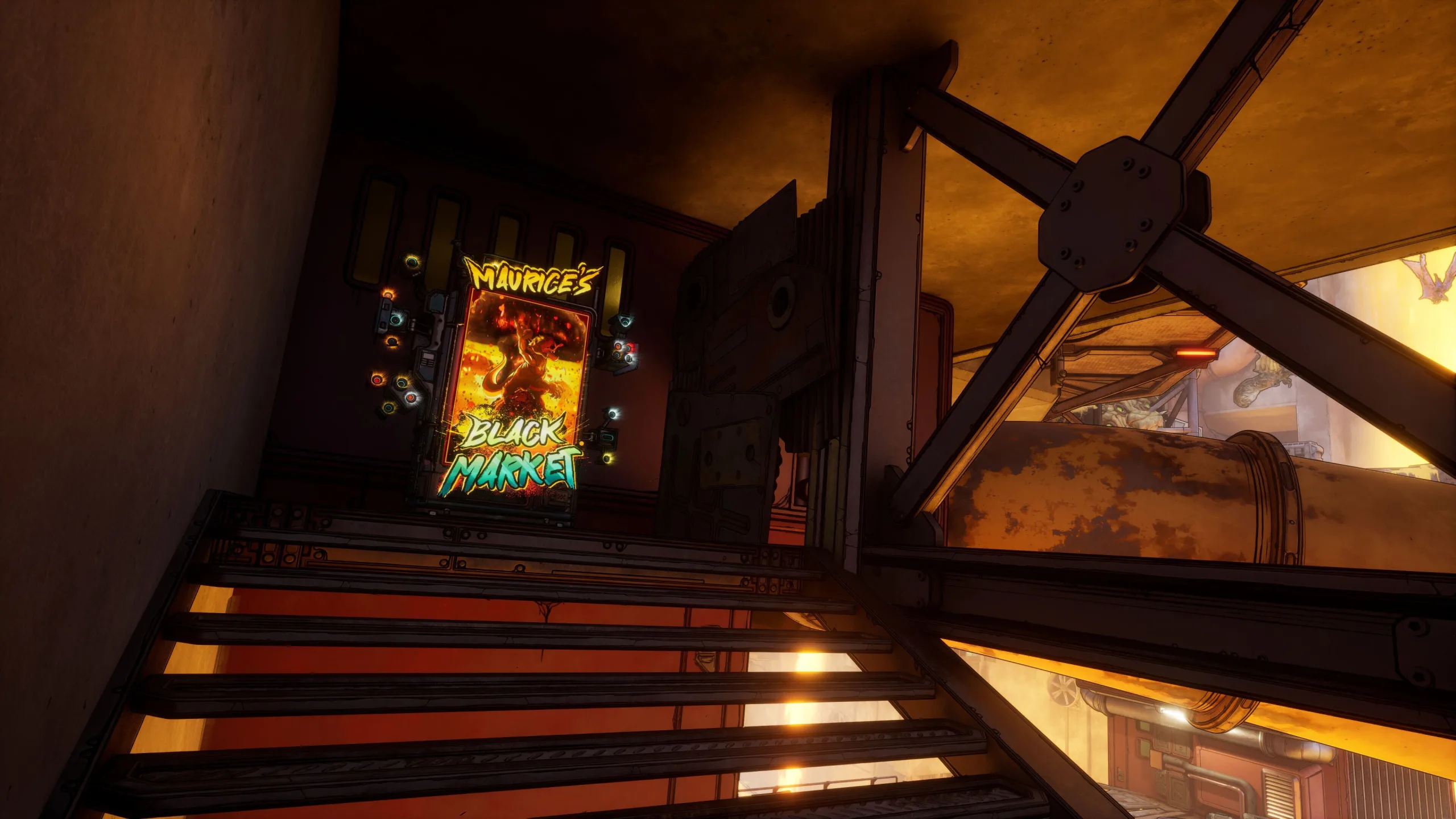Maurice's Black Market Vending Machine location hint for Borderlands 4 weekly activities