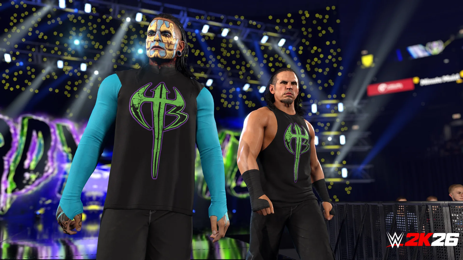Matt and Jeff Hardy in WWE 2K26