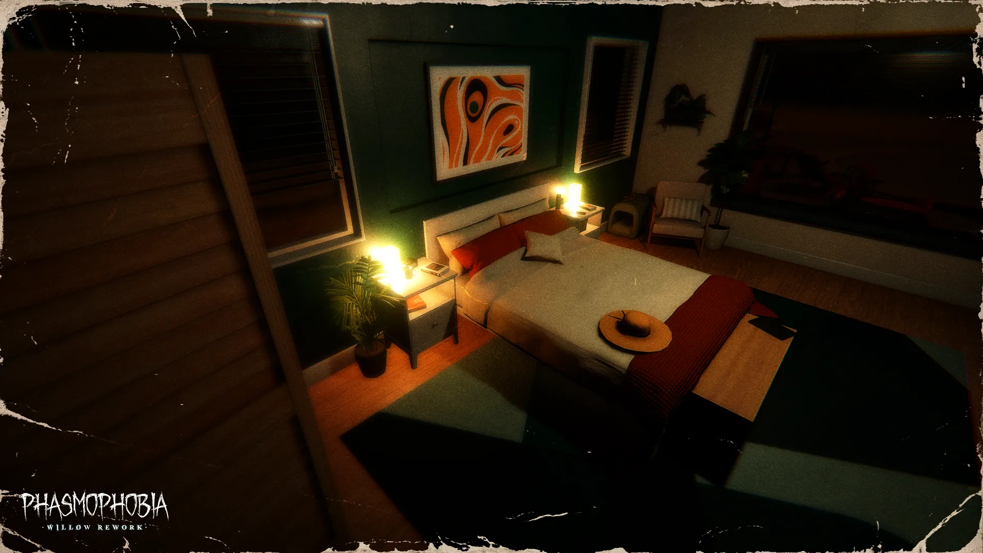 Reworked 13 Willow Street bedroom in Phasmophobia