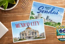 Pokémon GO Wild Area Heads to Sendai and Mexico City This November