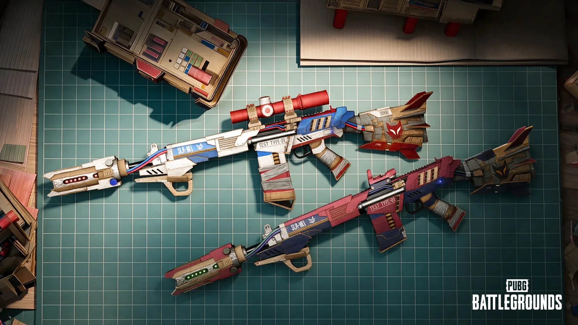 Pretend Prototype SLR progressive weapon skin