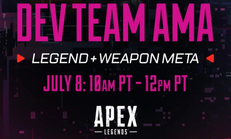 Respawn is taking Apex Legends meta questions on July 8