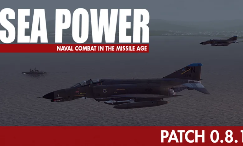 Sea Power's 0.8.1 patch shores up saves and task force bugs