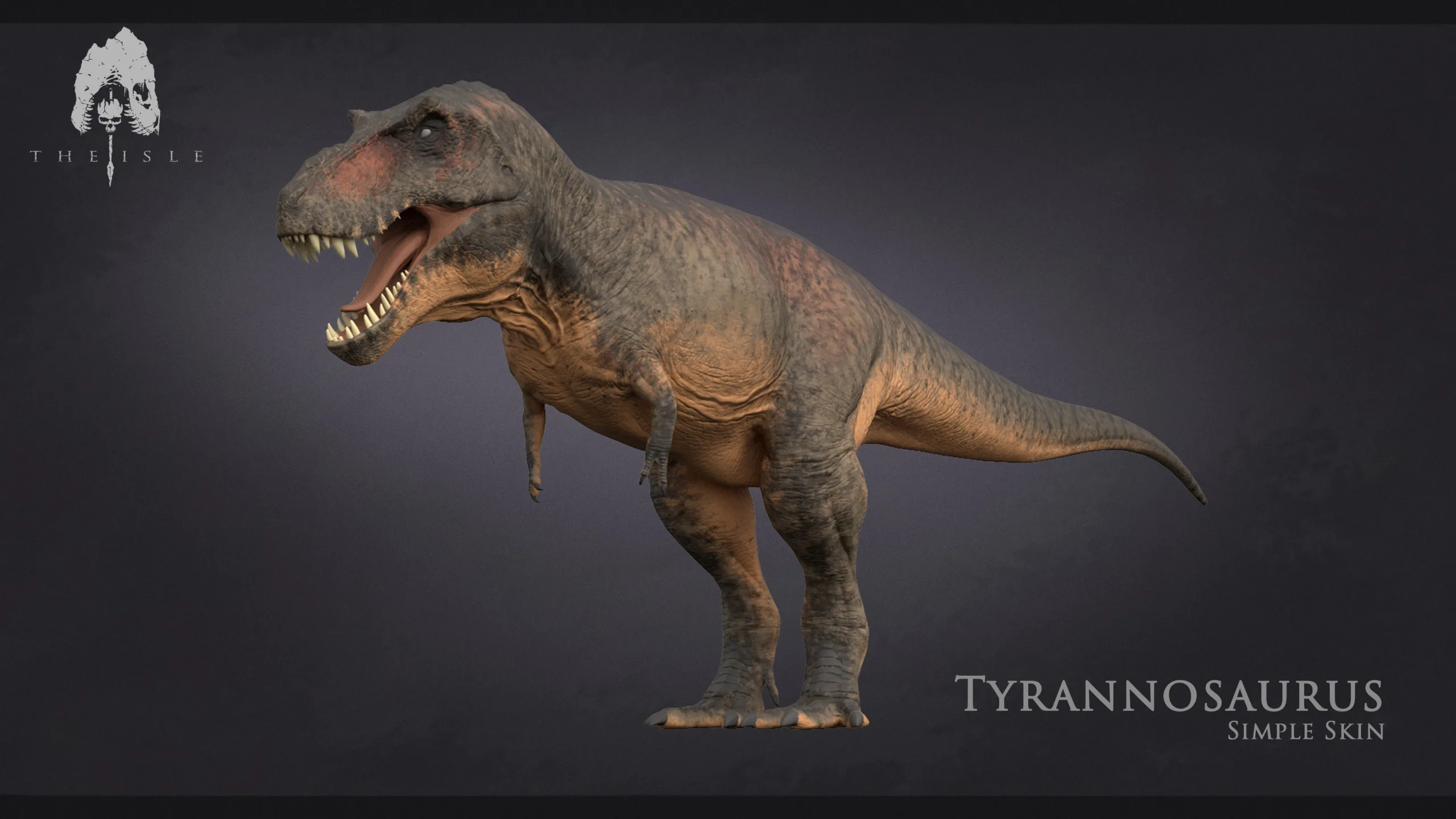 Simple skin concept for Tyrannosaurus