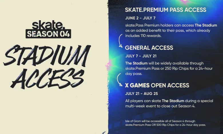 skate. is counting down to X Games San Van with free Stadium access ahead