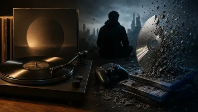 Sony Promotes a Vinyl Turntable as PlayStation Fans Fume Over 2028 Disc Plans