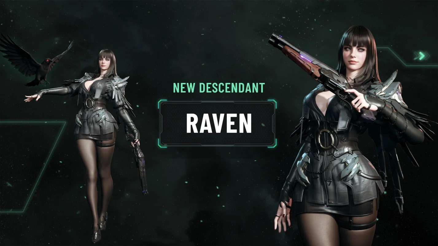 The First Descendant new Descendant Raven
