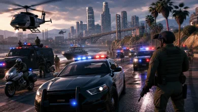 This GTA 5 Mod Rebuilds Los Santos' Police Response From the Ground Up