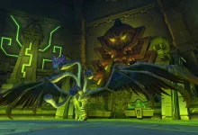 Ula'tek standing inside the Venomous Abyss