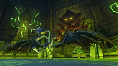 Ula'tek standing inside the Venomous Abyss