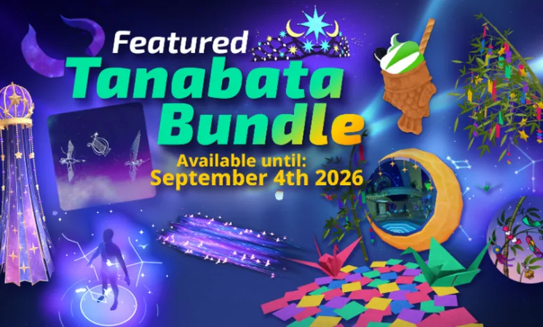 VRChat's shop update gives VRC+ users credits and a Tanabata bundle