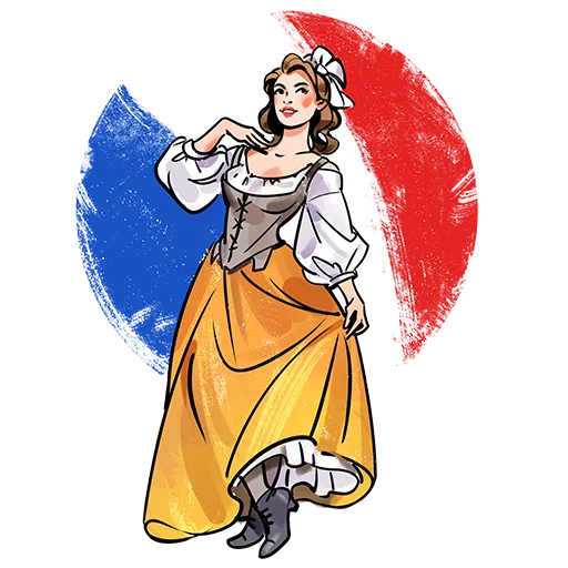 War Thunder Bastille Day decal featuring a French-themed character