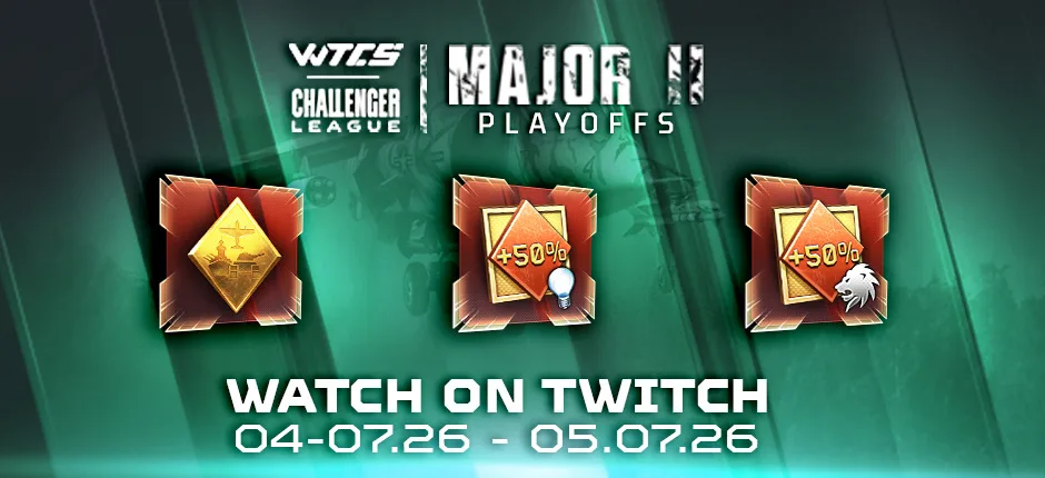 War Thunder Challenger League Major II Twitch Drops rewards and dates