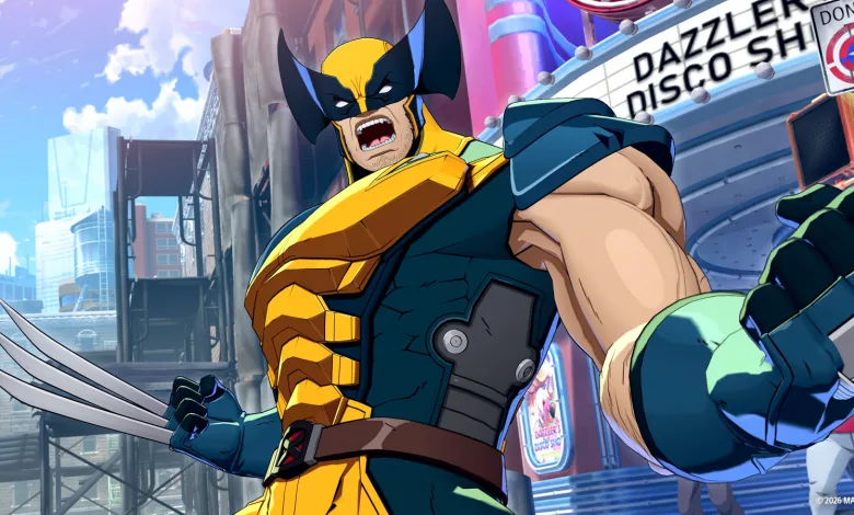 Wolverine raises his claws in MARVEL Tōkon: Fighting Souls