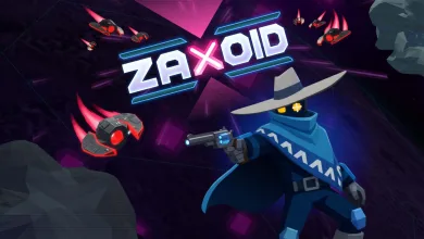 Zaxoid Gives Xbox a Neon Arcade Throwback