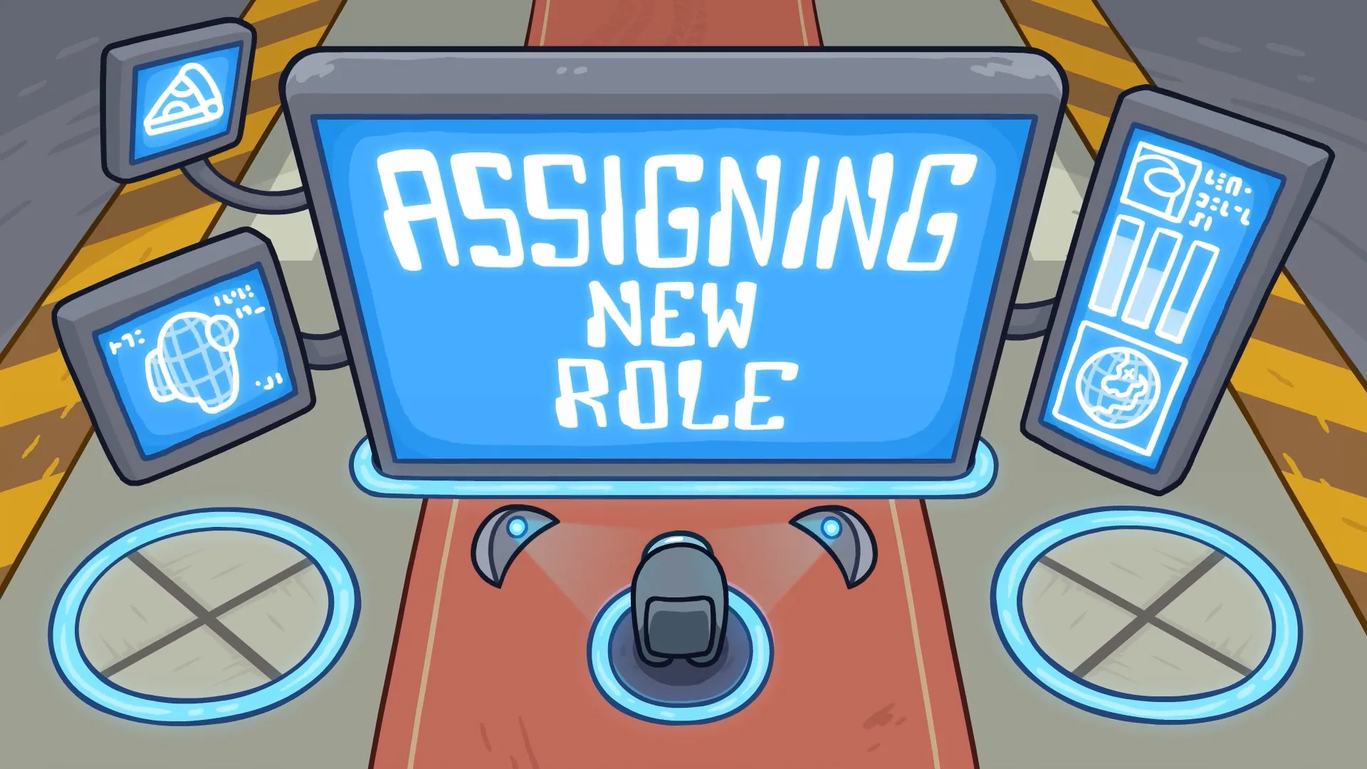 Among Us assigning a new role